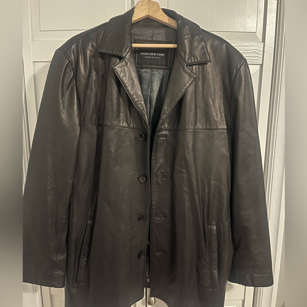 Men’s Leather Black Jacket